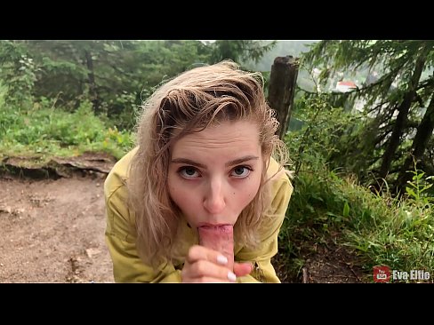 ❤️ মেয়ে একটি পাবলিক blowjob পরে কাম গিলে - Eva Elfi ️❌ যৌনতা ❌️
